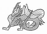 Coloring Dragon Pages Cool Kids Adults Coloringhome Teenagers Popular sketch template