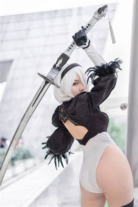 Title Nier Automata Character 2b Coser 罐儿 Cute Cosplay Amazing