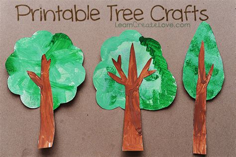 printable tree crafts