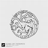 Thrones Game Vector House Sigil Tattoo Sigils Houses Dragon Logo Vectors Drawings Elements Characters Coloring Targaryen Dragons Desenhos Svg Games sketch template