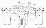Castle Coloring Medieval Pages Castles Drawing Easy Colouring Draw Step Pdf Click Print Disney Bowser Kids Printable Times Version Which sketch template