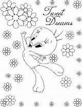 Tweety Coloring Pages Bird sketch template