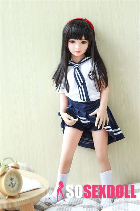 100cm Flat Chested Sex Doll Mini Love Doll School Girl Small Doll