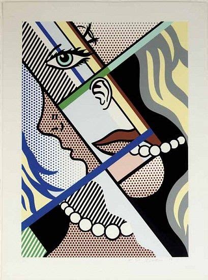 Roy Lichtenstein Modern Art I C 300 1996 Screenprint In Colors