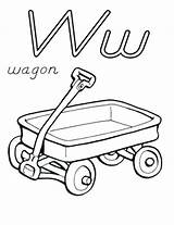 Wagon Coloring Pages Drawing Chuck Train Getdrawings Getcolorings Letter Doghousemusic sketch template