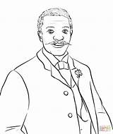 Coloring George Crum Pages Washington History Printable Month Carver Worksheets Famous People Worksheet African American Categories Supercoloring sketch template