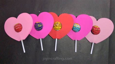 heart lollipop holder template  valentines day joy  crafting