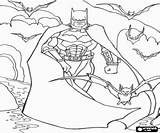 Batman Coloring Pages Oncoloring Bats Printable sketch template