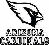 Cardinals Arizona Football Coloring Pages Logo Vinyl Custom Sports Name Nfl Decals Kids Baseball Template Etsy Choose Board sketch template