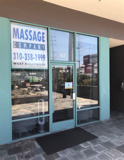 massage company west hollywood contacts location  reviews