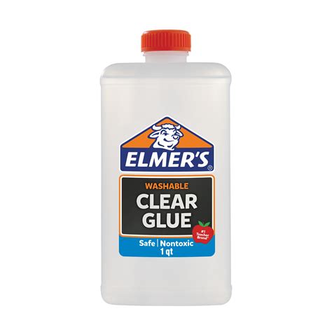 elmers liquid school glue clear washable  oz furniturezstore