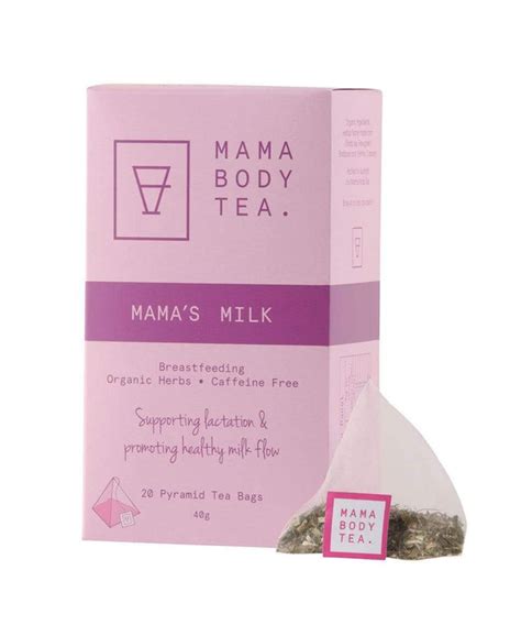 Mamas Milk Lactation Tea Bags Breastfeeding Blend Preggi Central