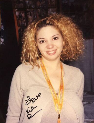 Kiki Daire Adult Star Hand Signed 8x10 Photo Autograph Sexy Blonde Rare