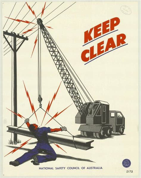 National Safety Council Of Australia Posters 1970 1980