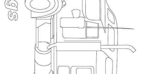 big rig trucks coloring pages painting pinterest