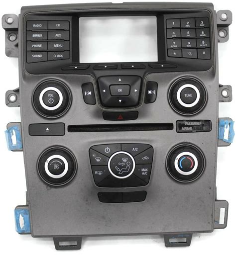 ford edge radio face climate control panel dtt  aa