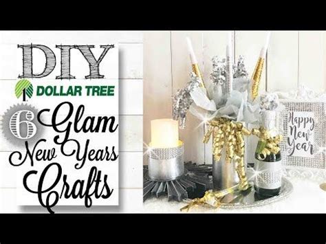diy dollar tree glam  years crafts decor youtube