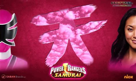 Pink Power Symbol Power Rangers Samurai Pink Power Rangers