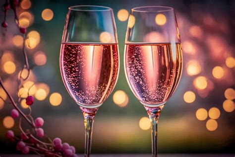 sparkling rose wines pink passion  time  travel