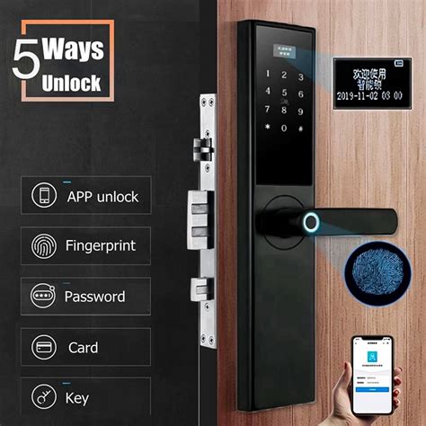 smart security electronic smart door lock password card