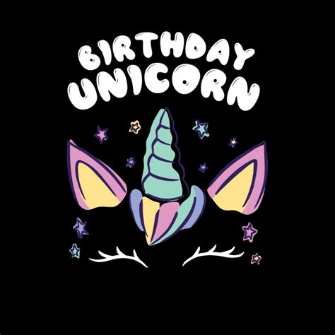 birthday unicorn birthday present unicorn unicorn pillow teepublic