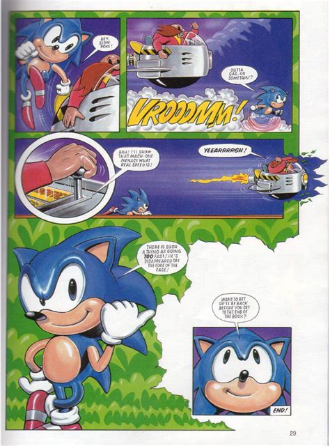 Uk Resistance All Of The Pages Of The Sonic The Hedgehog Yearbook