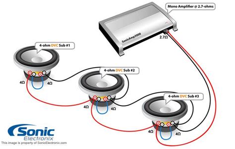 subwoofer wiring diagrams sonic electronix subwoofer wiring car