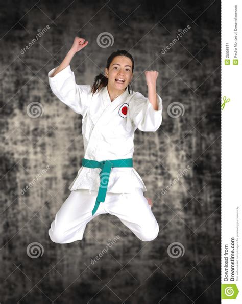 Martial Arts Girl Stock Image Image Of Activity Artist