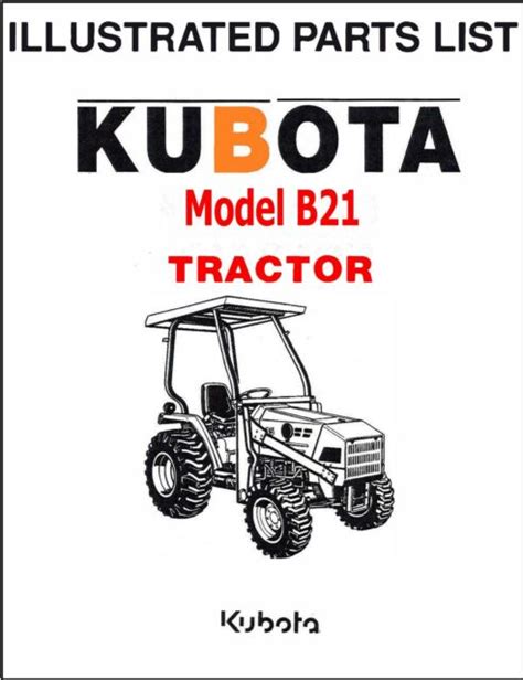 kubota  tractor illustrated parts manual exploded diagrams ebay