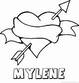Mylene Naam Liefde sketch template