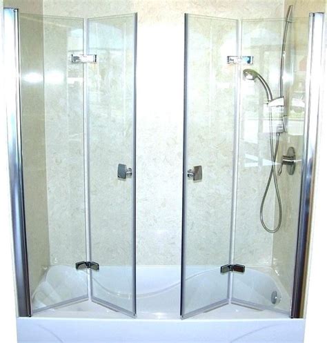 Bi Fold Shower Doors Bifold Shower Door Bathtub Shower Doors Tub