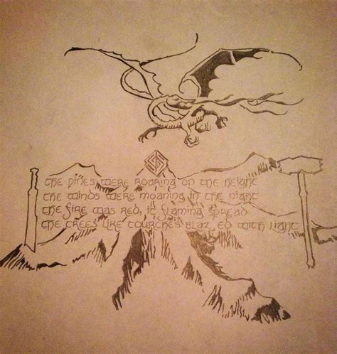 hobbit tattoo  porrimpyrope  deviantart