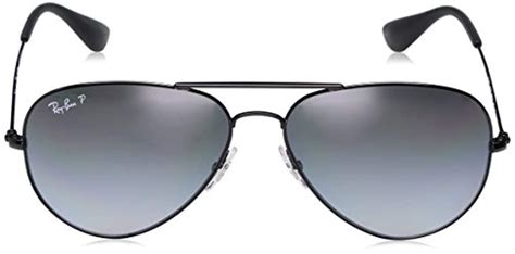lyst ray ban 3558 aviator polarized sunglasses black gray gradient