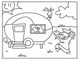 Disegno Camper Stampare Coloratutto sketch template