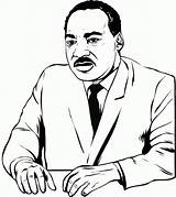 Luther Martin King Coloring Jr Pages Mlk Printable Kids Cartoon Dr Sheets Baby Print Worksheets Quotes Clip Clipart Clipartmag Choose sketch template