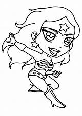 Wonderwoman Heros Maravilla Héros Femme Coloriages Kawaii Cute Ausmalbilder Heroines Inspirant Superhelden Drawing sketch template