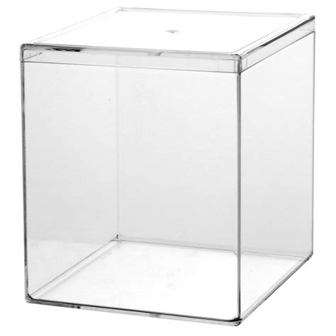 Clear Acrylic Storage Box With Removable Lid Buy Small