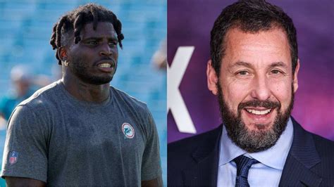 Dolphins Tyreek Hill Claims Adam Sandler Is The Reason Behind His