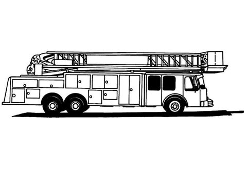 coloring page firetruck  printable coloring pages img