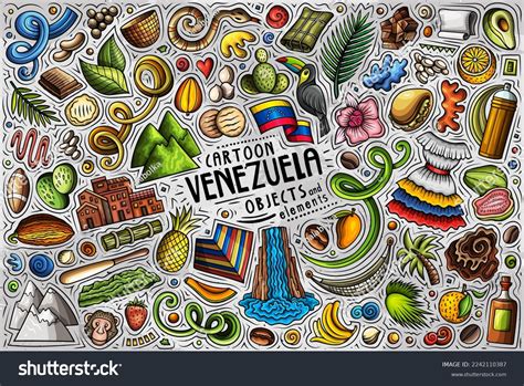 venezuela cartoon   royalty  licensable stock vectors