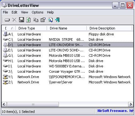 driveletterview easily change drive letters usb  drive apps