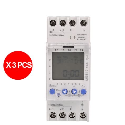 buy  channel  days programmable digital time switch  timer relay control