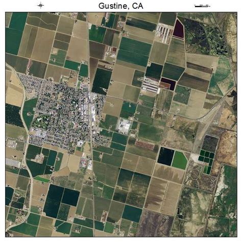 aerial photography map  gustine ca california
