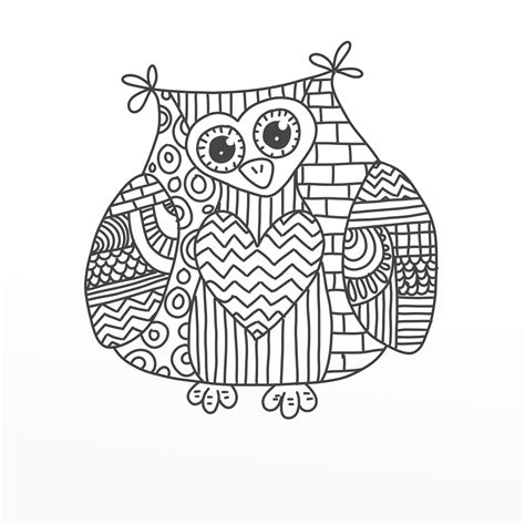 owl coloring pages  coloringkidsorg
