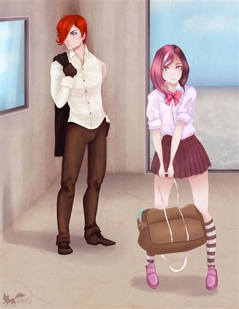 Neo And Roman By Dragon Flame13 On Deviantart
