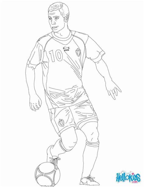 soccer player coloring pages  getcoloringscom  printable
