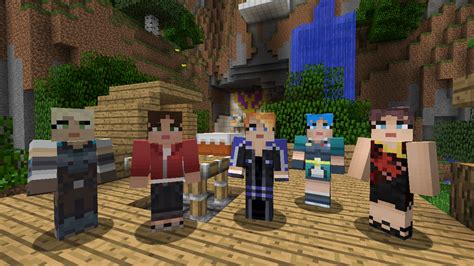 minecraft xbox  edition skin pack    complete list   screenshots king