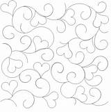 Quilting Stencils Longarm Pattern Stitch sketch template