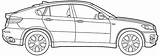 Bmw X6 Blueprints Car 2009 Suv Draw 3d Auto Tekening Drawings Cars Templates X5 Maserati Automotorpad E70 Getoutlines sketch template