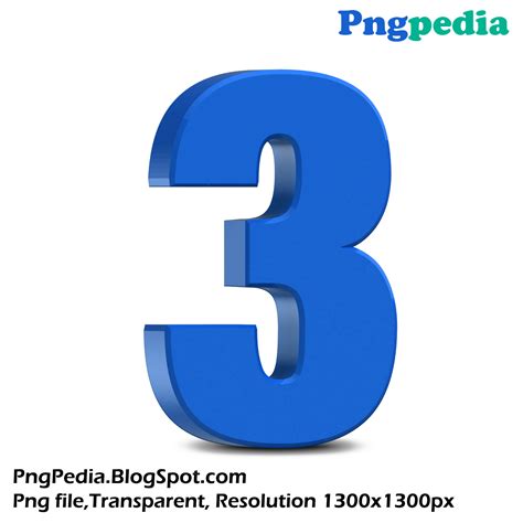 blue 3d numbers set 1300 x 1300 free download png vectors photos free download pngpedia
